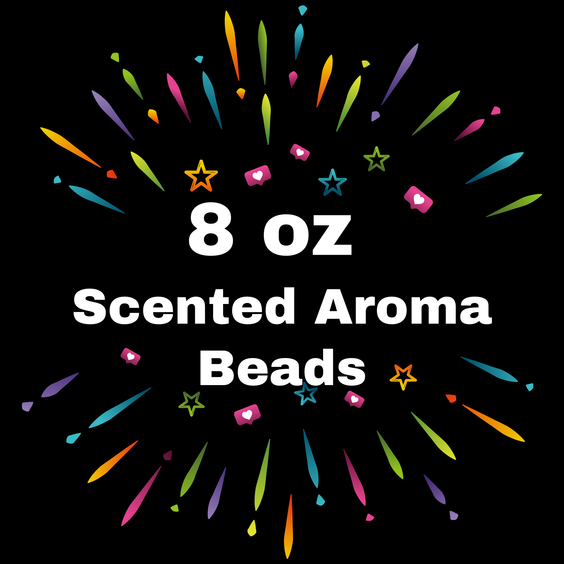 8 oz. Premium Scented Aroma Beads – Aroma Bead Depot