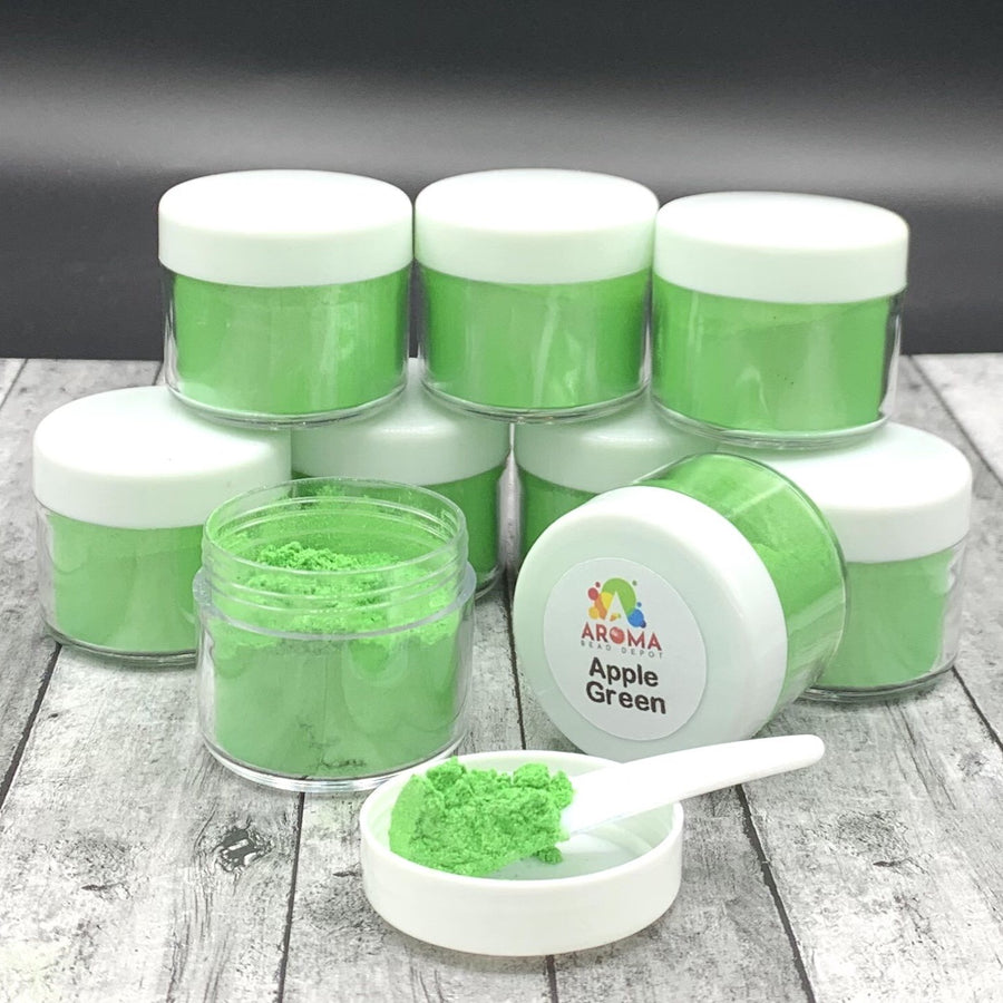 Apple Green mica powder 