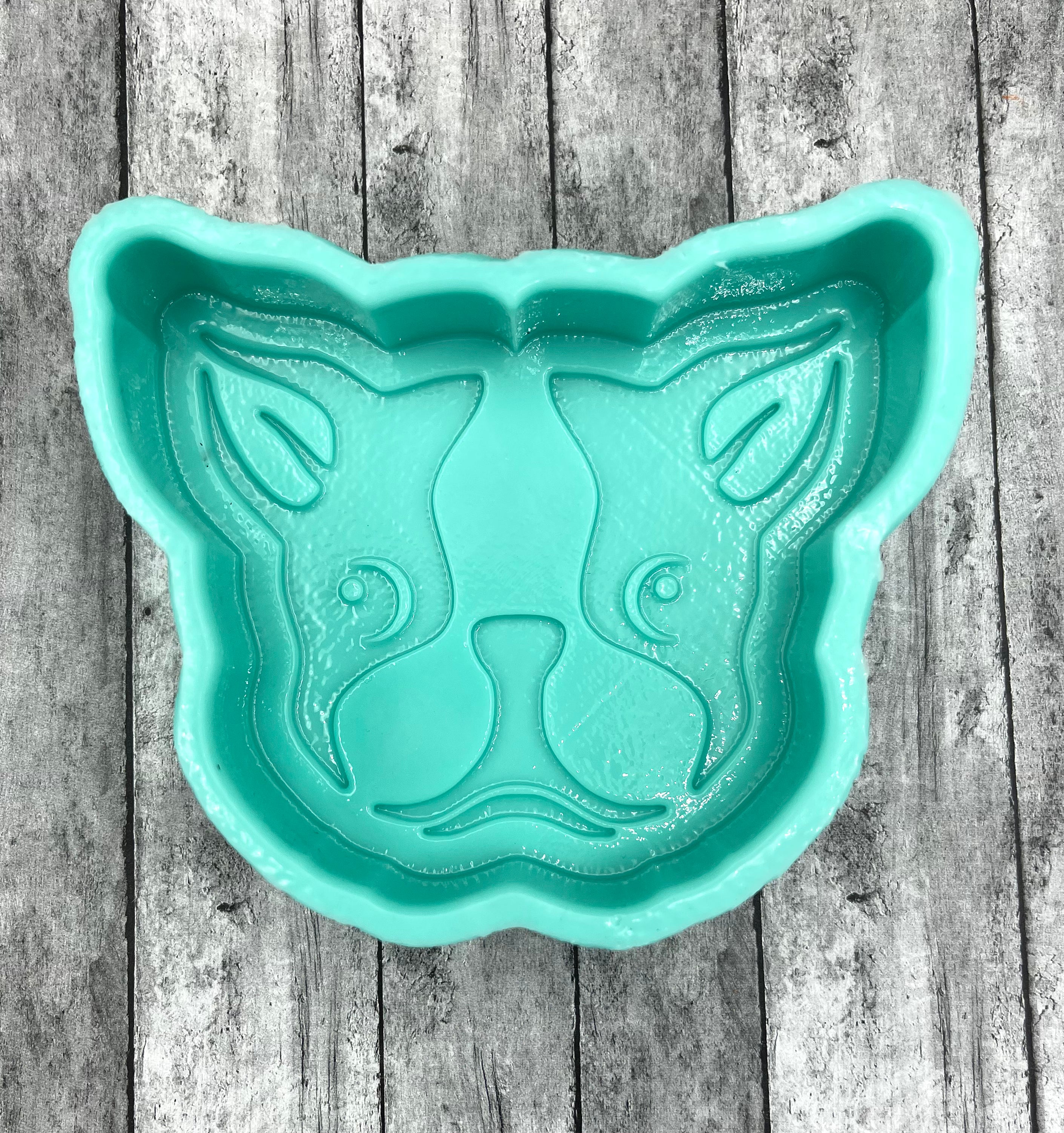 Boston Terrier Freshie Silicone Mold - Main Image