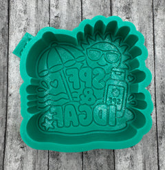 SPF & IDGAF Freshie Silicone Mold