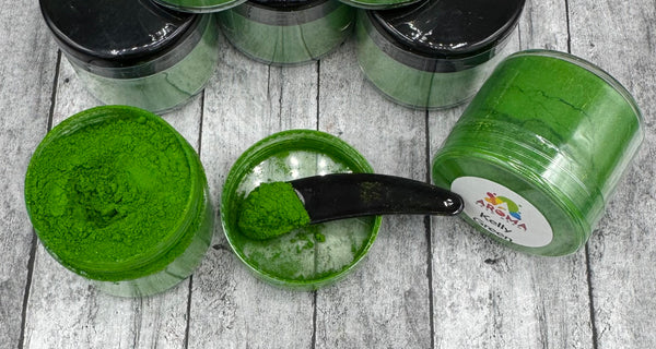 Mica Powder - Kelly Green Matte
