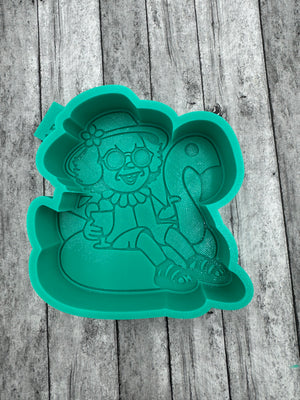 Clown on a Float Freshie Silicone Mold
