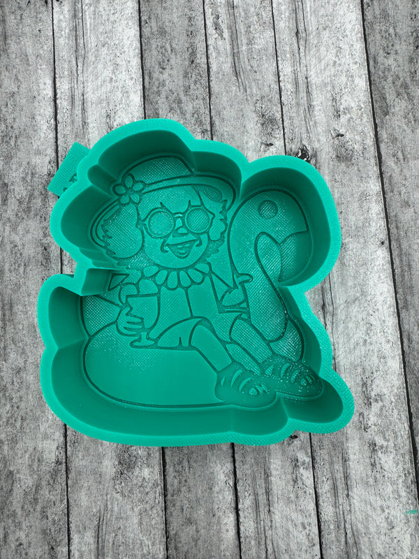 Clown on a Float Freshie Silicone Mold