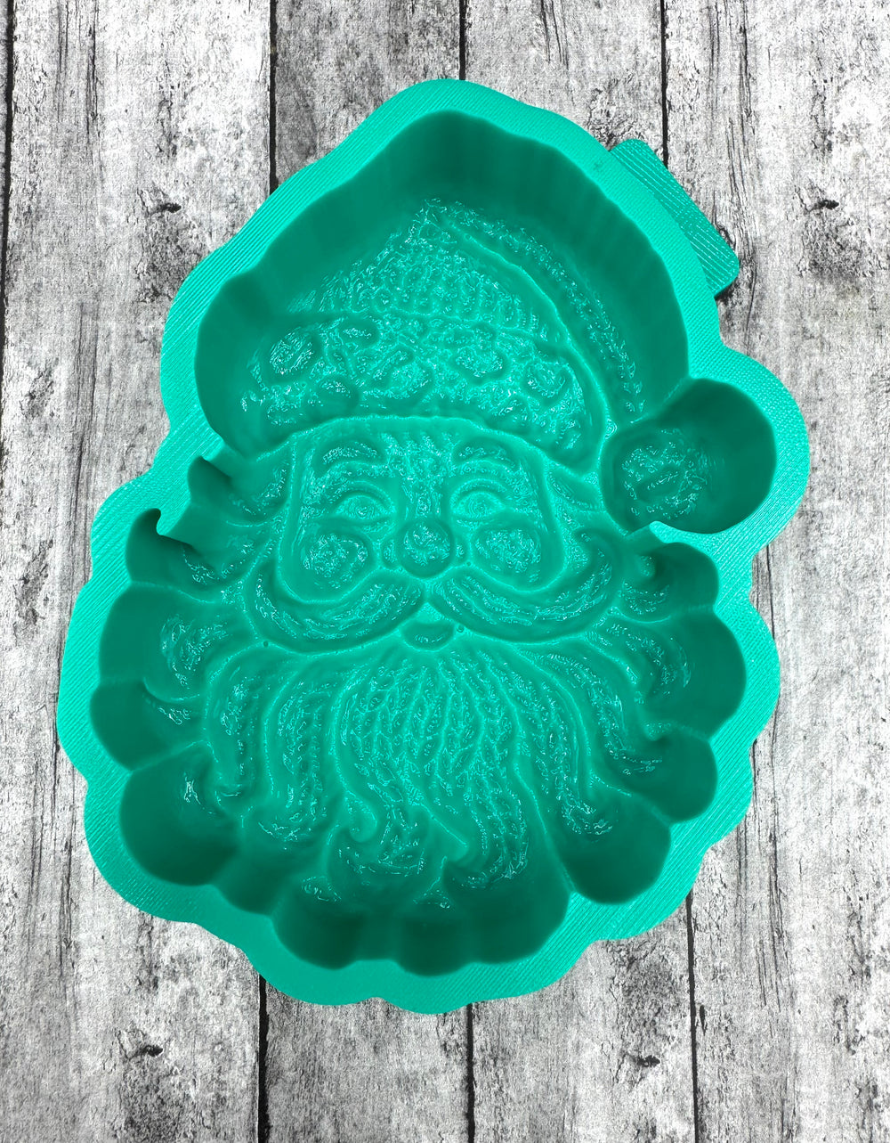 3D Santa Face Silicone Mold