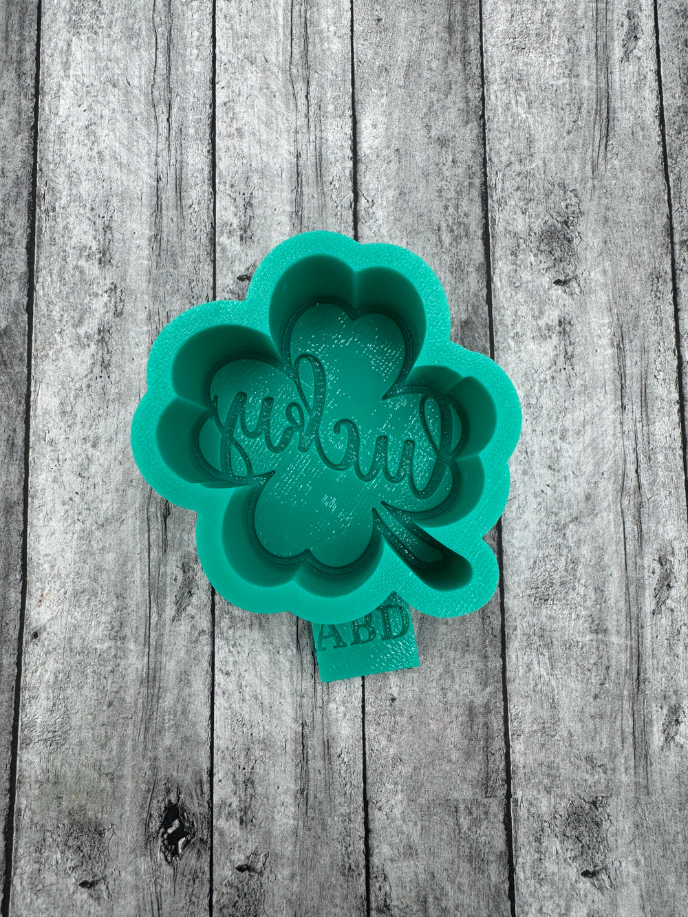 Mini Lucky Shamrock Profile Silicone Mold