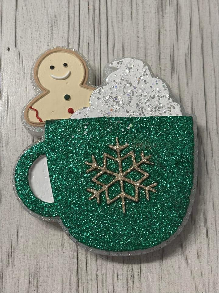 Winter Mug Freshie Silicone Mold