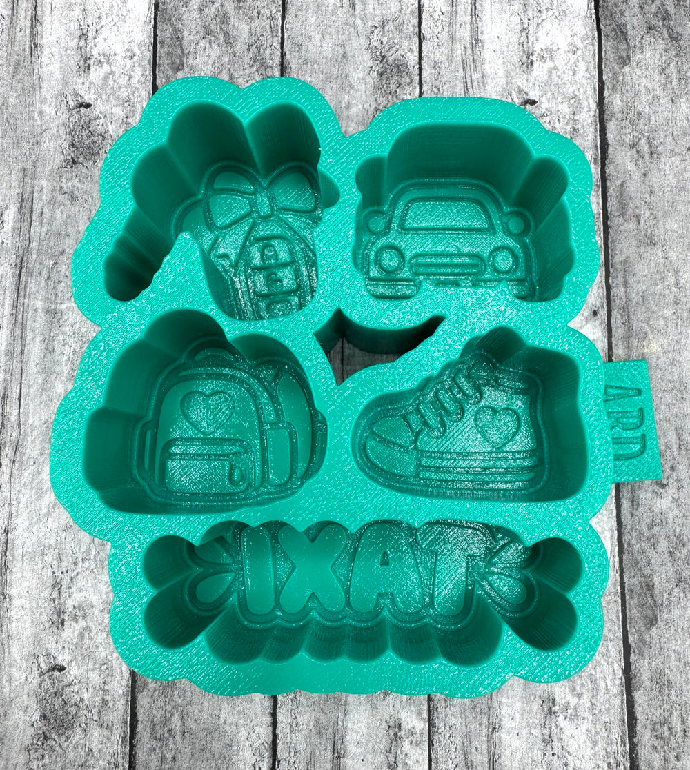 Mom Taxi Charm Freshie Silicone Mold