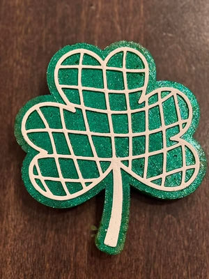 Disco Shamrock Freshie Silicone Mold
