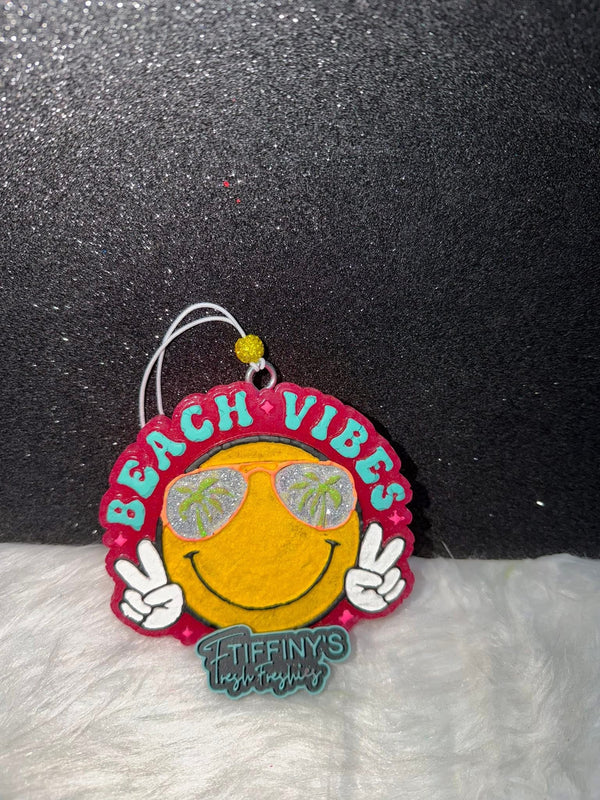 Beach Vibes Hand Peace Sign Freshie Mold