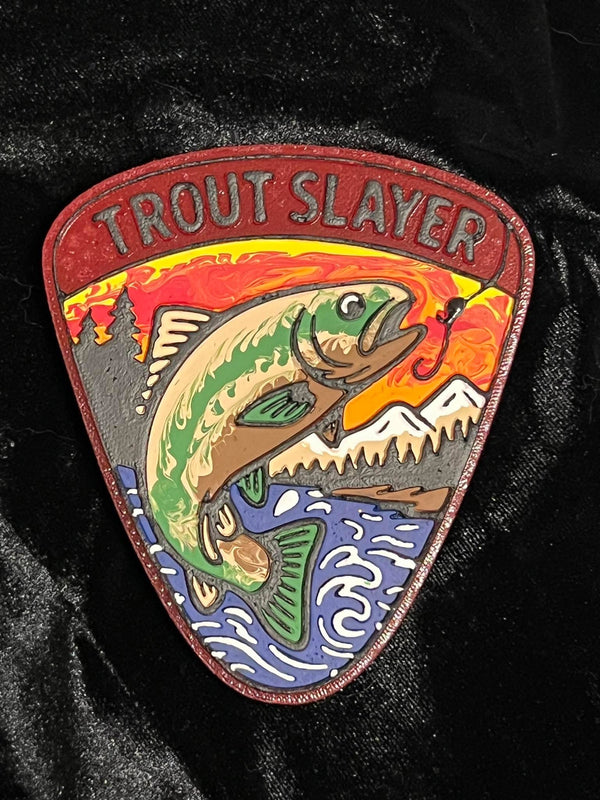 Trout Slayer Freshie Silicone Mold