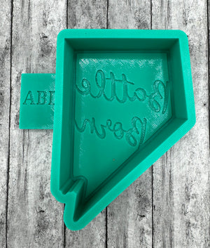 Nevada State Battle Born Silicone Mold