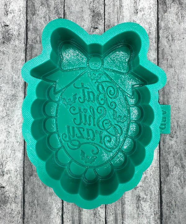 Bat Shit Crazy Frame Freshie Silicone Mold