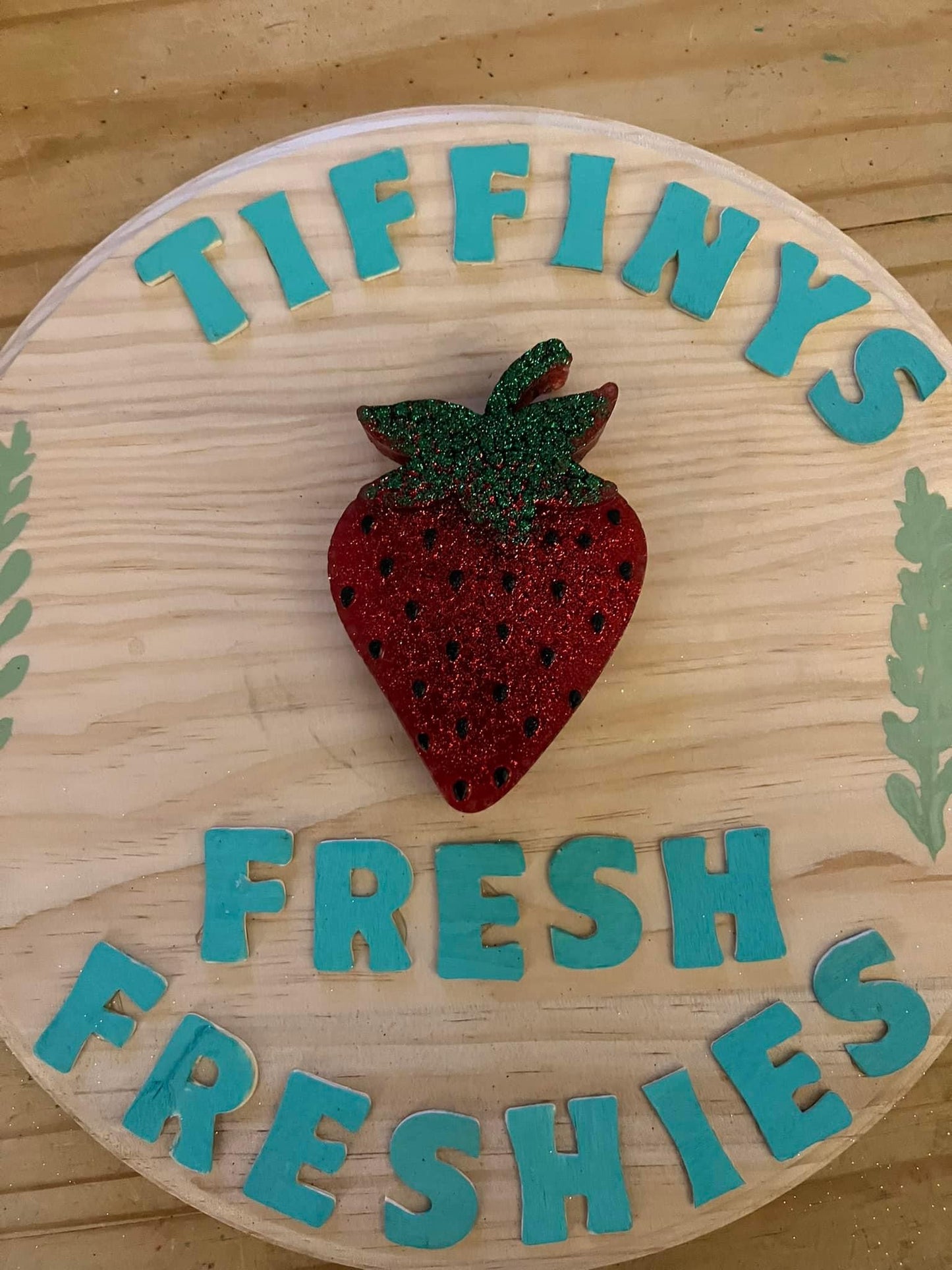 Strawberry Freshie Silicone Mold