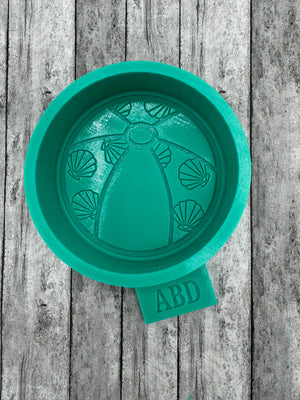 Beach Ball with Shells Freshie Silicone Mold