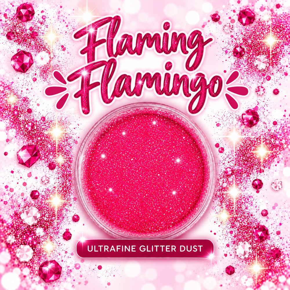 Flaming Flamingo Glitter Dust