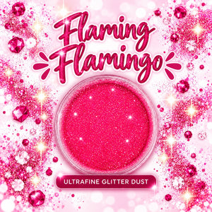 Flaming Flamingo Glitter Dust