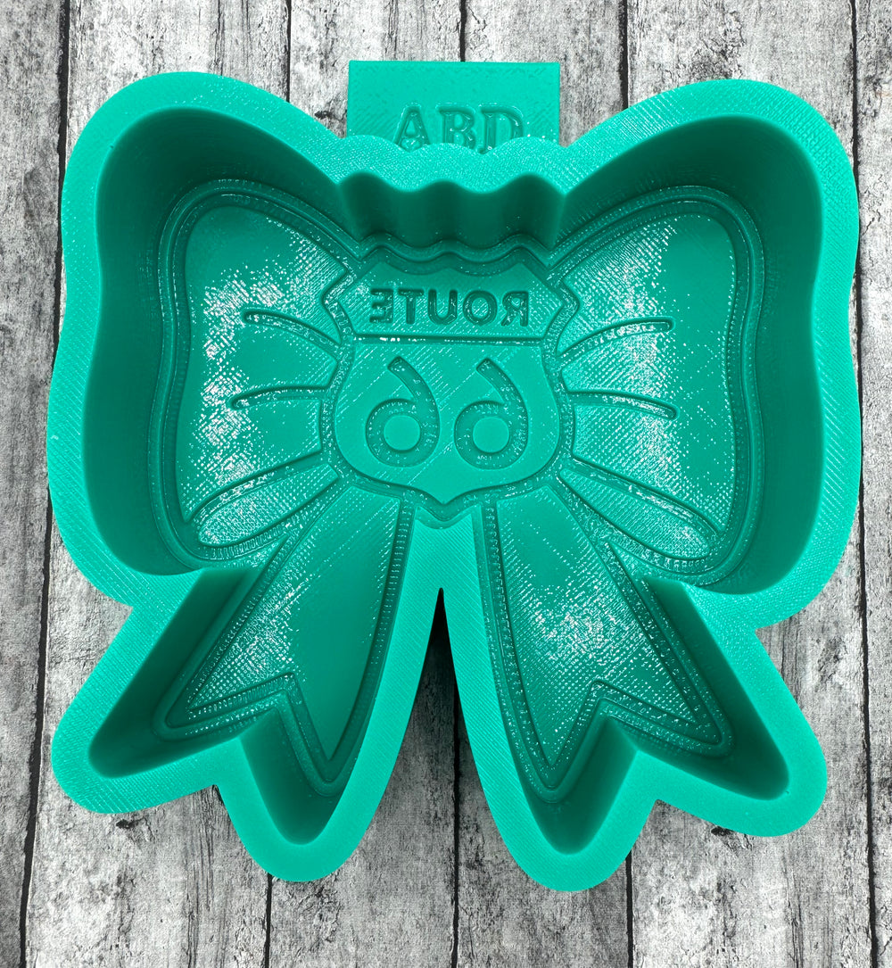 Route 66 Bow Freshie Silicone Mold