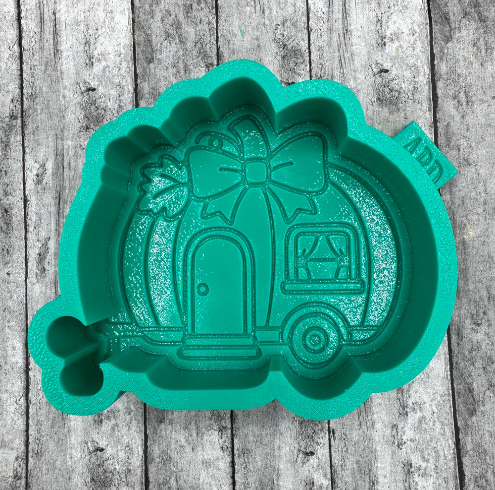 Pumpkin Camper Freshie Silicone Mold