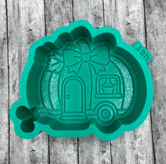Pumpkin Camper Freshie Silicone Mold