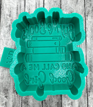 Buy Me Books Freshie Silicone Mold