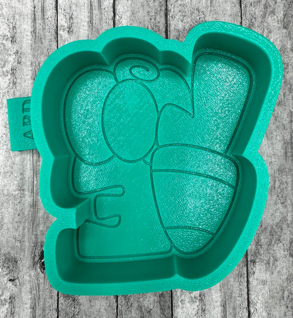 LOVE Fall Silicone Mold