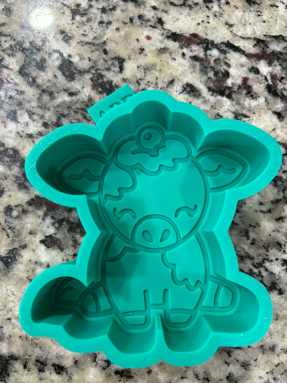 Mooberry Blueberry Cow Freshie Silicone Mold