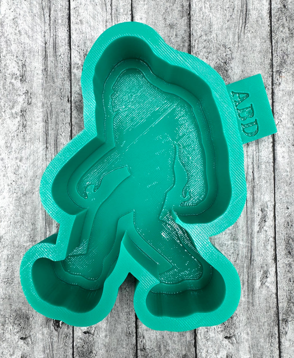 Big Foot Walking Freshie Silicone Mold