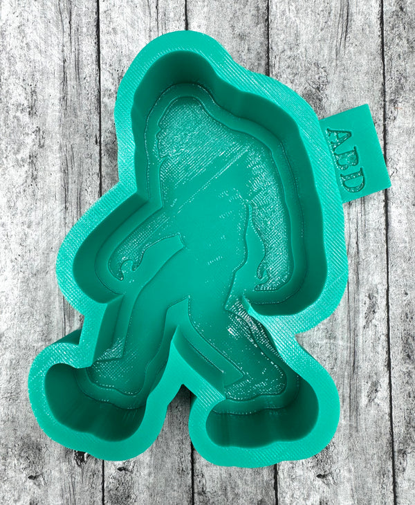 Big Foot Walking Freshie Silicone Mold