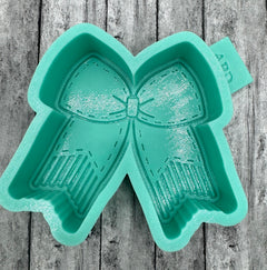 Western Bow with Stitching Freshie Silicone Mold