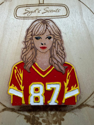87 Fiancé Football Girly Freshie Silicone Mold