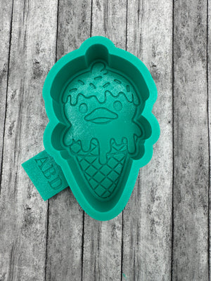 Ice cream Cone Duck Silicone Mold
