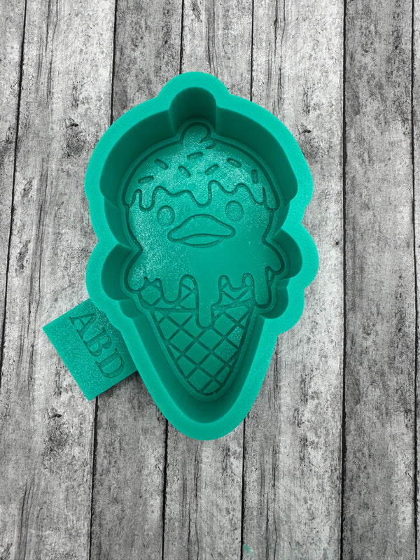 Ice cream Cone Duck Silicone Mold
