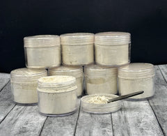 Mica Powder - White Gold