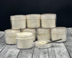 Mica Powder - White Gold