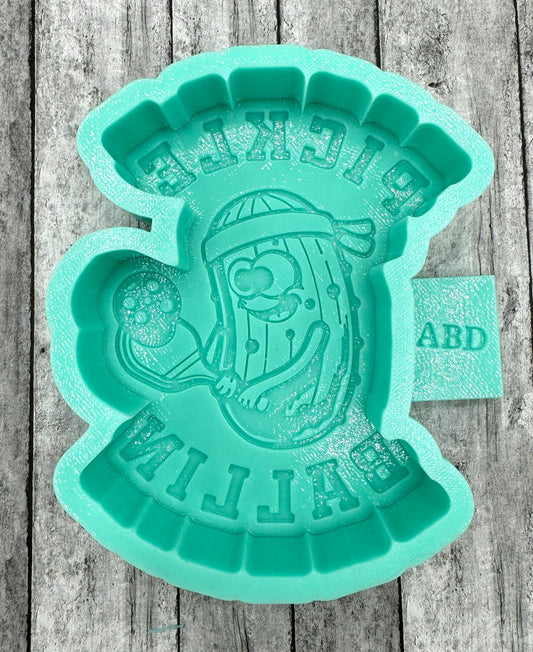 Pickle Ballin Freshie Silicone Mold