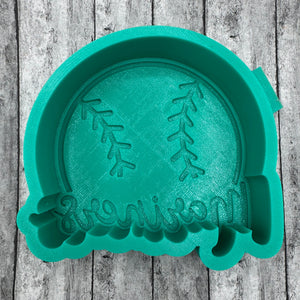 Baseball Softball Team Names Freshie Silicone Mold
