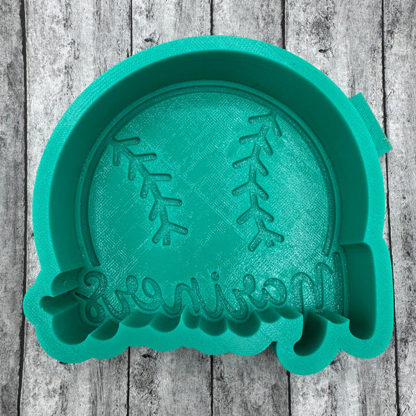 Baseball Softball Team Names Freshie Silicone Mold