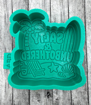 Salty and Unbothered Freshie Silicone Mold