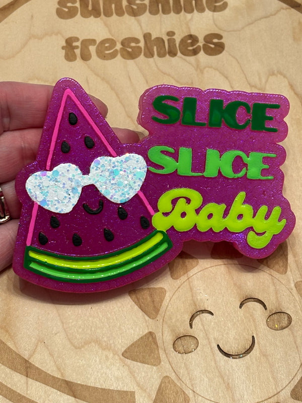 Slice Slice Baby Watermelon Freshie Silicone Mold