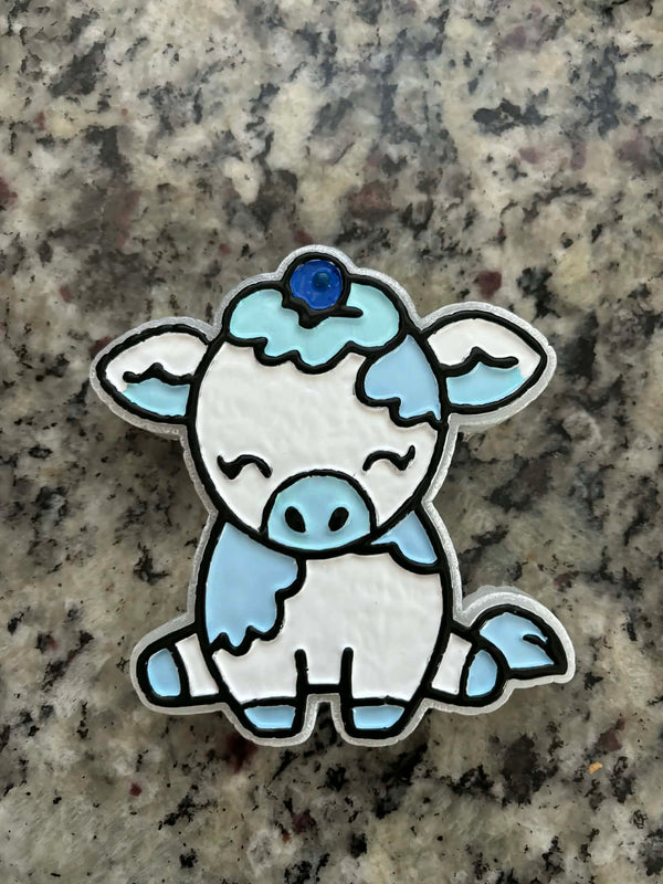 Mooberry Blueberry Cow Freshie Silicone Mold