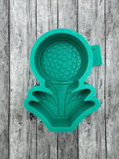 Golf Tee and Golf Ball Freshie Silicone Mold