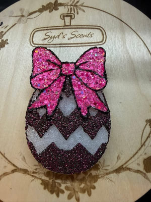 Easter Egg with Bow Freshie Silicone Mold