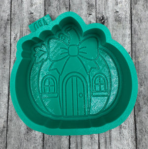 Pumpkin House Freshie Silicone Mold
