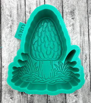 Mushroom with Grass Freshie Silicone Mold