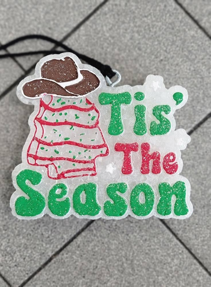 Tis The Season Freshie Silicone Mold