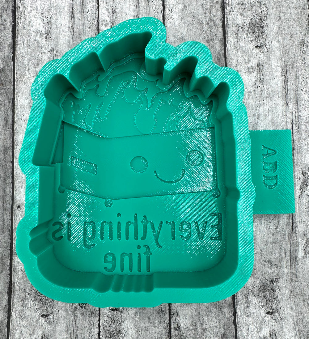 Everything is Fine Dumpster Freshie Silicone Mold