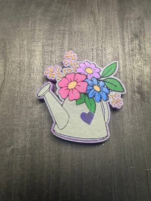 Water Can with Flowers Freshie Silicone Mold