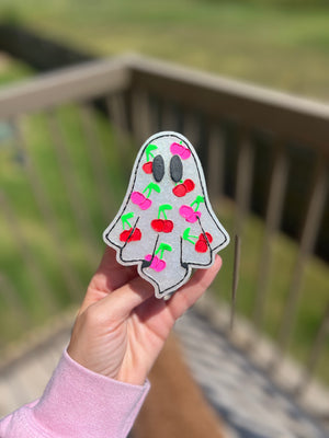 Ghost with Cherries Freshie Silicone Mold