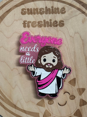 Everyone Needs A Little Jesus Freshie Silicone Mold