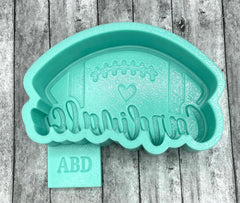 Cardinals Football Freshie Silicone Mold